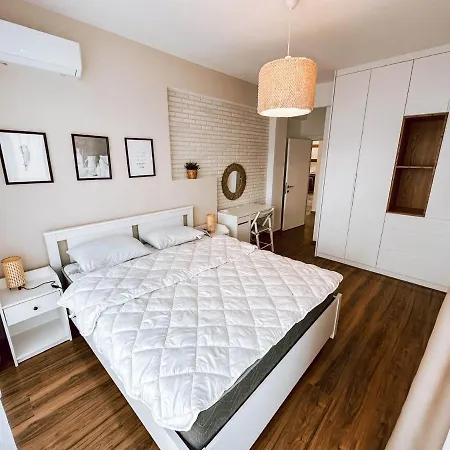 Daire Cozy Garden Apartment, Terrace Near Sea For Up To 6 People Akanthou