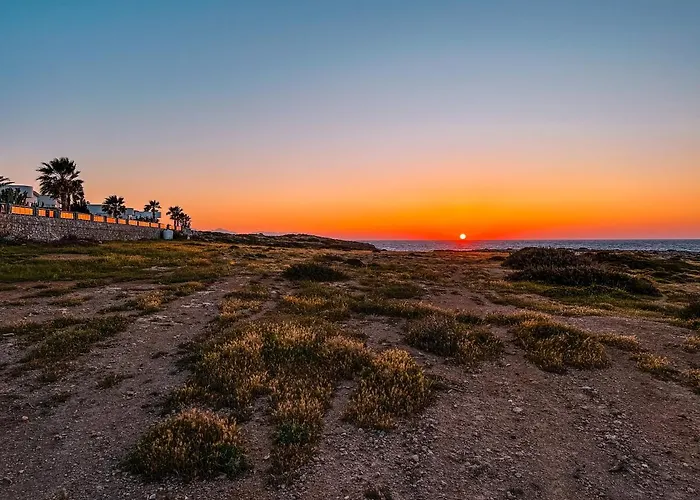 Apartment New Cozy Garden Pool & Terrace Near Sea For Up To 6 People Akanthou